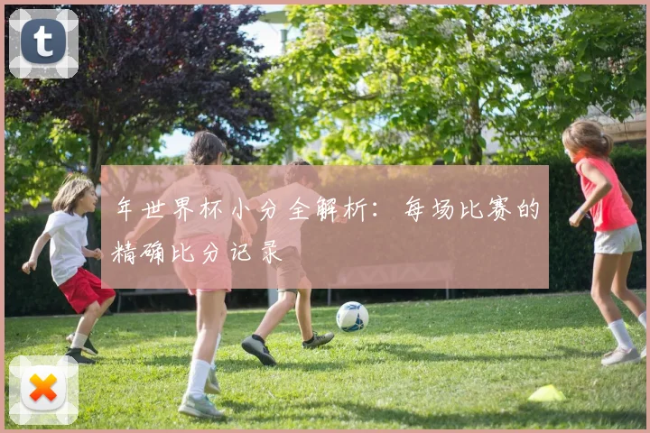 年世界杯小分全解析：每场比赛的精确比分记录